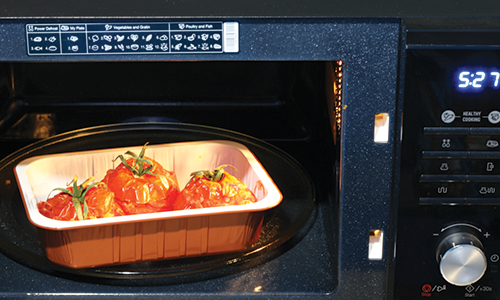 Microwave Oven – Stuffed Tomatoes Recipe
