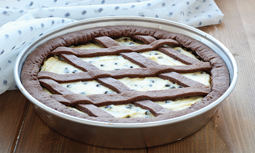 Italia – Crostata al cacao e ricotta