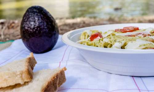 Summer Recipe – Creamy Pasta with Pine Nuts