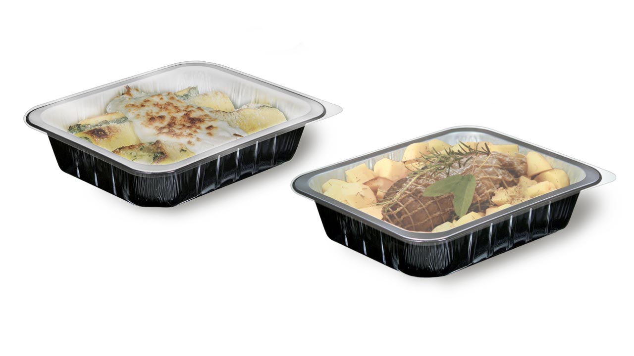 Heat-sealable aluminum trays