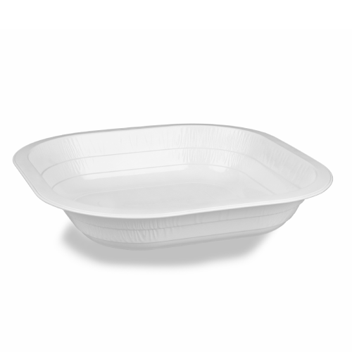 Lacquered Extra Deep Square Plate