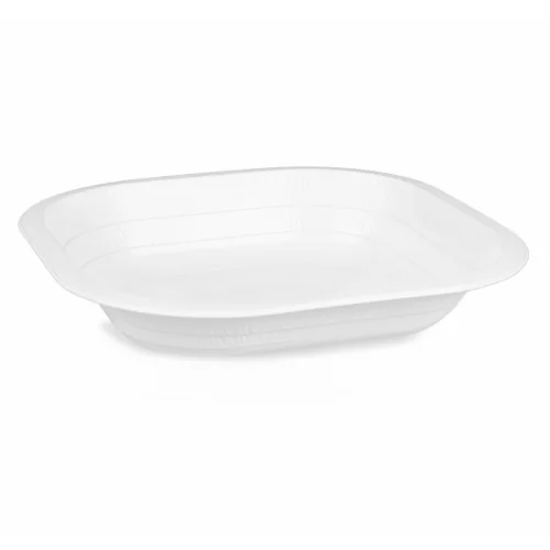 Lacquered Soup Square Plate